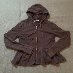 Anthropologie Saturday Sunday Black Hoodie Medium